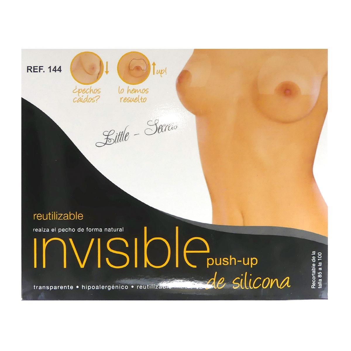 Sujetador de silicona para mujer, relleno Invisible de Gel