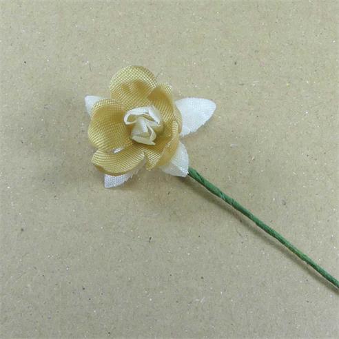 Flor mini tela 2,5cm. Varios colores