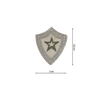 Parche termoadhesivo 30x35mm bordado Escudo Sheriff