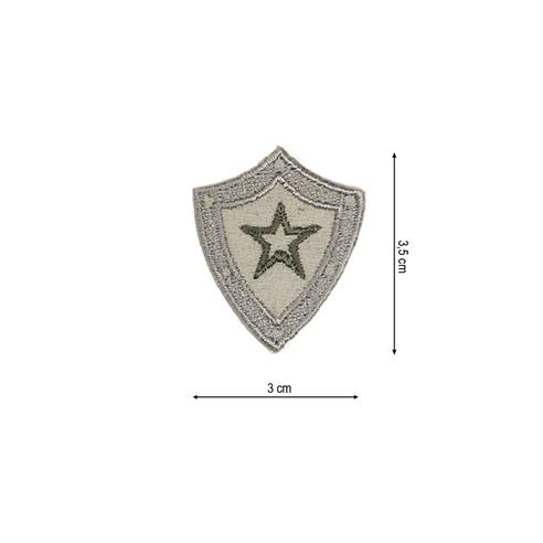 Parche termoadhesivo 30x35mm bordado Escudo Sheriff