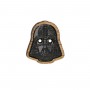 Botón madera casco Darth Vader