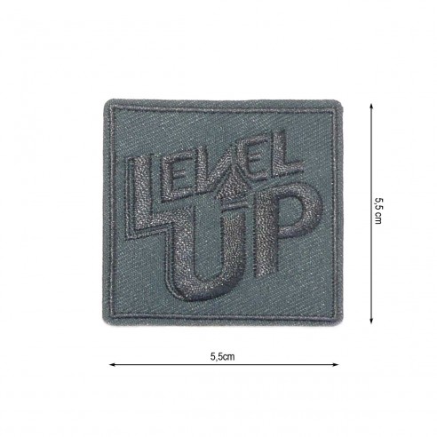 Parche termoadhesivo Level Up 55x55mm. Varios colores