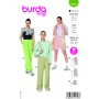 Patrón para pantalón deportivo fluido mujer 5761