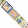 Cubrecosturas infantil cuadros patchwork 48mm