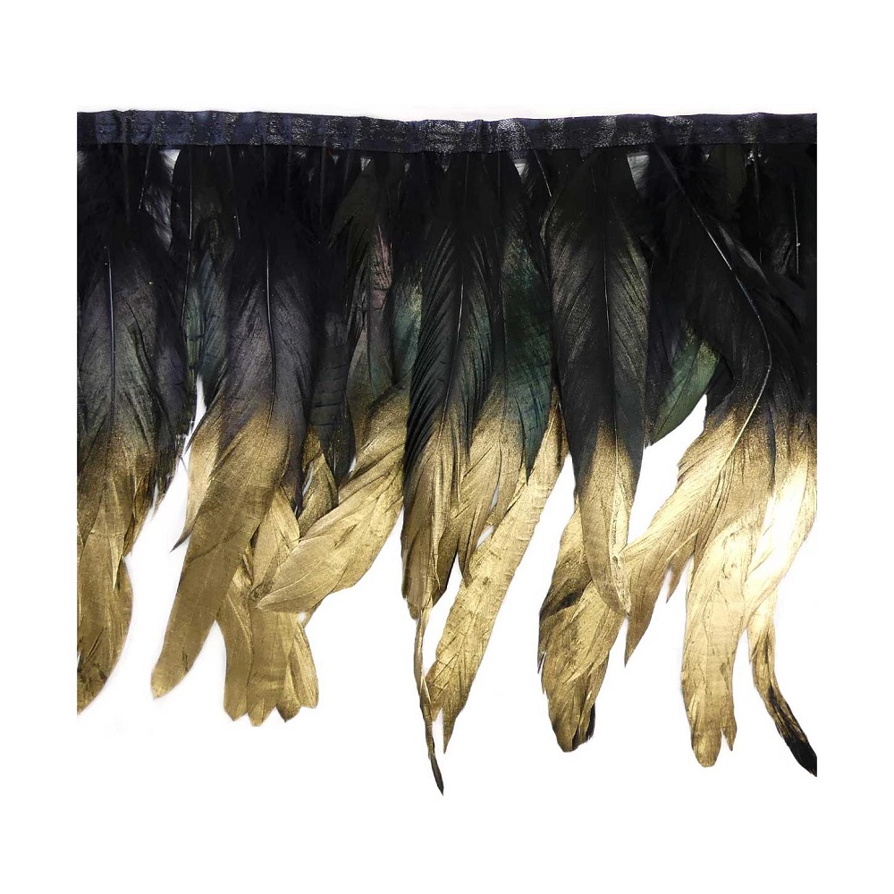 fleco de plumas con dorado cm PANTALONES